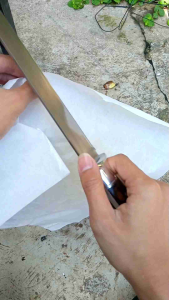 Golok pisau sembelih baja HSS per bearing super tajam siap pakai murah Alat Memasak Berbahan Baja Hss Golok Untuk Sembelih Daging - Lazada