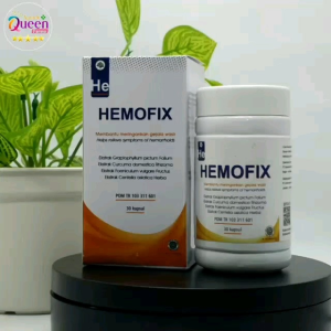 HEMOFIX original asli obat herbal atasi wasir & ambeien ampuh resmi BPOM