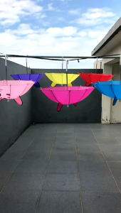 Payung mainan anak kuping mini 30in umur 1 - 2 tahun / perlengkapan anak - Jktumbrella