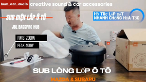 Loa Sub Lắp Xe Ô tô JBL BASSPRO HUB- Hàng Chính Hãng PGI ~ hỗ trợ lắp đặt tận nới cho anh em yêu mến