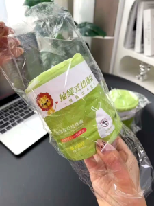 🇲🇾Readystock🇲🇾#艾草驱蚊抽绳式垃圾袋 100pcs Mugwort mosquito repellent drawstring garbage bag with string repellent Plastic Sampah