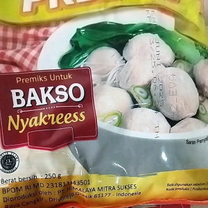 Sobaso Tepung Adonan Bakso Nyakress 250gr ( 1 Dus isi 40 pcs )