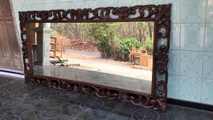promo Figura PIGURA cermin 200x100cm hiasan dinding kayu jati ukir jepara