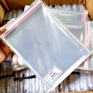 Plastik opp seal 13x16 (100 lembar) plastik lem perekat aksesoris