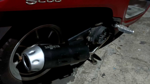 SAVINTA Knalpot Racing Motor T77 Vario Beat Scoopy Mio J Sporty Fino Gt Soul Standar Ori Tsukigi