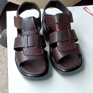 Sandal Nam Da Bò Cao cấp  Dép Quai Hậu Nam Đế Cao siêu nhẹ Kiểu Dáng Biti HĐ140 giành cho tuổi trung niên