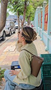 MIIZII BAG Collection ( Pie bag ) | กระเป๋าหนังPU ทรงสวย