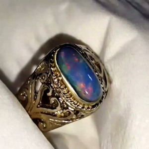 Cincin Batu Kalimaya Kristal Banten Top Jarong Natural Alam