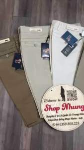 Quần Kaki nam trung niên (trung tuổi) hàng quảng châu loại I