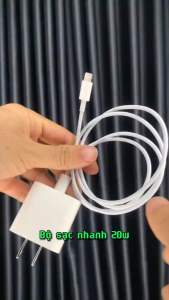 Bộ Sạc Nhanh Iphon 20W Chuẩn jack sạc USB-C To Liglning Phù Hợp Với Máy từ 8/8P/X/XS/11/12/11Pro/ 12promax/13promax/14promax