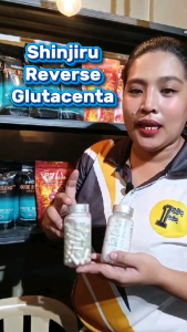 SHINJIRU Reverse Whitening and Anti-aging GLUTACENTA Glutathione w/ Placenta 60 Capsules