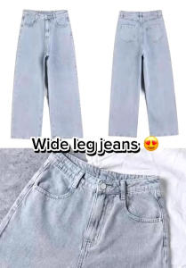 Womens highly Wide pants (Jean)