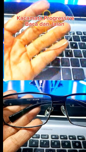 Kacamata Baca Progressive Baca danJalan Antiradiasi bisa berubah warna terpapar sinar matahari