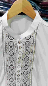 Ar-Rohman Store21/Baju Koko Jumbo Pria Dewasa Lengan Pendek/Baju Koko Katun Bordir Warna Ukuran XXL&XXXL/