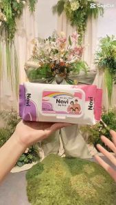 [HCM] (THÙNG 5 GÓI) KHĂN ƯỚT GIA ĐÌNH NAVI (gói bigsize khổng lồ 1kg) 100% nguyên liệu nhập khẩu