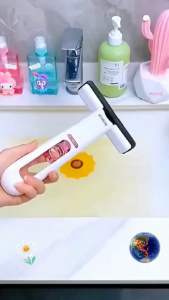 [Local Seller] Portable Mini Squeeze Mop Home Kitchen Car Cleaning Mop Desk Cleaner Window Glass Sponge Water Absorption