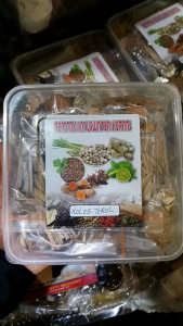 Infus water kolesterol - detoksifikasi tubuh - menurunkan kolesterol tinggi - rempah herbal spesial