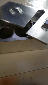 Dandang Mie Ayam Kocok/Panci Mie 1 Set Promo 4 Lobang Almunium 08