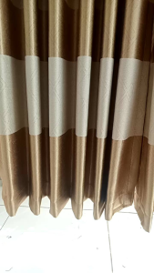 GORDEN mewah Gorden blackout pelangi gorden jendela dan pintu tirai tinggi 250 cm