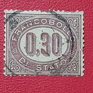 Prangko Italia Kuno koleksi Jadul Tahun 1875 USED