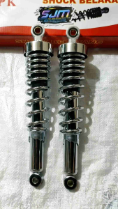 SHOCKBREAKER SHOCKBREKER SHOCK SOK BELAKANG RXK/RX KING/RX KING NEW/RXS/RX SPECIAL/RX-Z WARNA CROME KUALITAS TERJAMIN PAS MANTABS