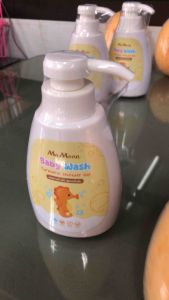 เจลอาบน้ำเด็กขมิ้น มามูน Mamon