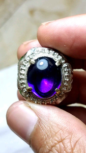 Batu akik kecubung bungur tanjung natural