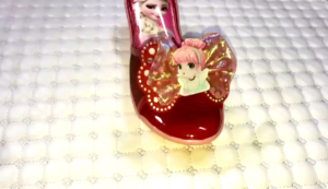 Dép Elsa Nơ Búp Bê Cho Bé Gái