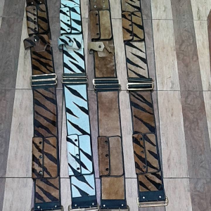 SABUK OTOK UKURAN LEBAR timangan 11CM MOTIF MACAN| SABUK KULIT MOTIF COREK | SABUK BOPO WAROK | SABUK BOPO BETAWI