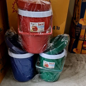 19 Liter Pelas Nasi Bocong Termos Rice Bucket Ice Bucket Cooler Ice Food Storage Tong Nasi Tong Ais