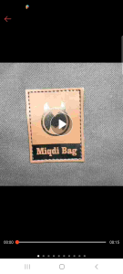 Tas Selempang Kanvas Migdi Bag/Tas Selempang Kanvas Pria Wanita Disro