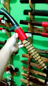 golok sembelih bohler n695 asli sonokeling kombinasi tanduk