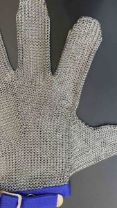 STAINLESS STEEL METAL MESH SAFETY GLOVES Nylon Gloves Metallic Gloves Mig Welding Gloves - Lazada