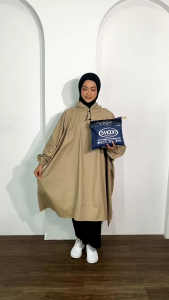 JAS HUJAN PONCO LENGAN/ JAS HUJAN KELALAWAR JUMBO DEWASA ANTI REMBES