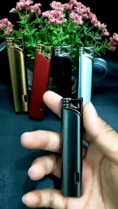 Bật Lửa Hộp Quẹt Khò Cao Cấp Aomai AM-237 Kim Loại Chống Gió Cực Tốt