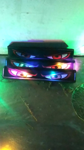 lampu miniatur Strobo mata hiasan bus dan mobil mainan dengan tampilan menawan