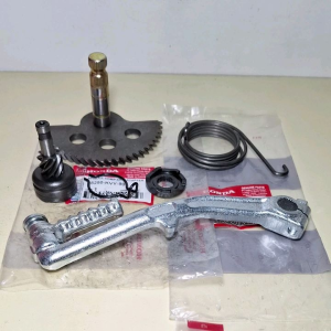 Paketan komplit kick starter vario beat karbu kvb kvy engkolan+as selah gigi pinion+per scoopy spacy