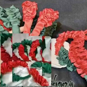 BANDO NATAL KERUT ELASTIS / BANDO NAGITA EDISI NATAL / BANDO NATAL MERAH HIJAU / BANDO SCRUNCHIE NATAL / CHRISTMAS HEADBAND / CHN531719