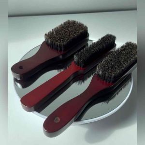 แปรงเฟค แปรงด้ามไม้ แปรงปัดผม แปรงfade ขนาด 210*28mm รวม 2 ประเภท