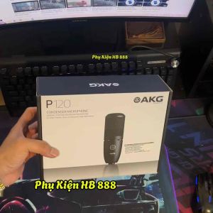 (BH 2 năm TẶNG DÂY CANON 2M)Mic Thu Âm Livestream Chuyên Nghiệp AKG P120 Mic 48v hát hay giọng ấm Bảo hành 3 năm