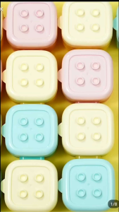 3 pcs Round Stackable Baby Food and Snack Transparent Container Set