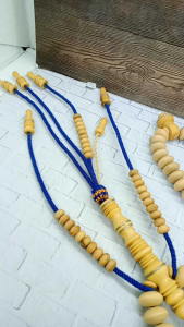 Tasbih Tijani Kemuning Gading Full Benang Rajut B19