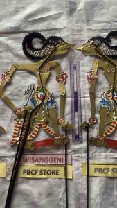 Wayang kertas WISANGGENI ABIMANYU DLL