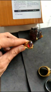 CINCIN KATILAYU ASLI RING TITANIUM MOTIF UKIRAN