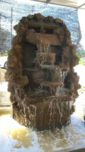 น้ำตกหินธรรมชาติ น้ำตกหน้าบ้าน น้ำตกหินภูเขา ตกแต่งพร้อมจัดส่ง