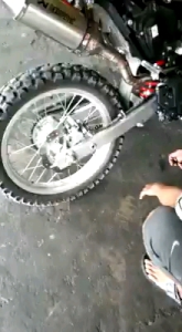 KNALPOT AKRAPOVIC KLX 150 BF & CRF 150L RACING