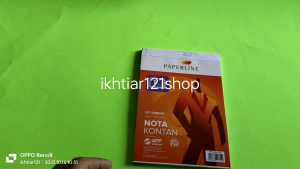 paperline Nota kontan kecil 1 ply/2 ply/3ply(Rangka)