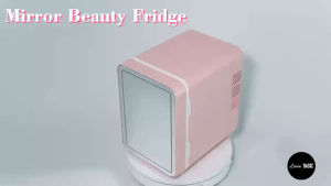 🌟SG INSTOCK🌟 Makeup Fridge Organiser Chiller Box Mirror LED Light ★ Make Up Beauty Storage ★ Cosmetic Box HUGE CAPACITY