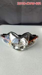 ไฟหน้า แท้ WAVE-110 i ปี 2009 (ไม่มีไฟหรี่) 33110-KWW-661 HONDA 1 ชุด