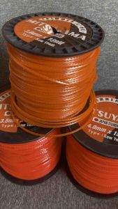 Cuộn 150M Cước Gai Đỏ Chất Lượng Cao Siêu Dẻo Dai Siêu Sắc Cỡ 3.0mm-3.5mm-4.0mm Dùng Cho Máy Cắt Cỏ